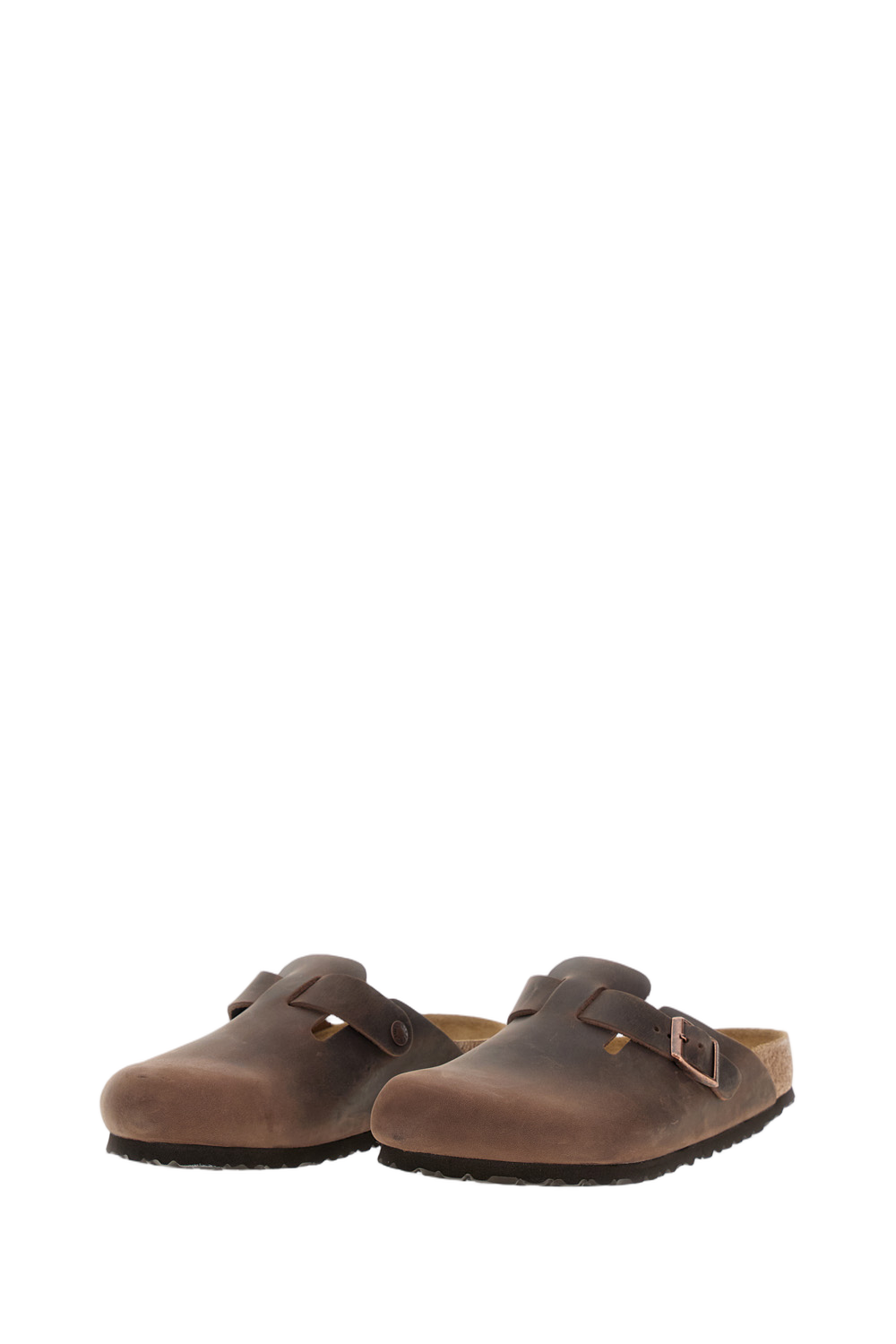 Adjustable Cork And Leather Sandals