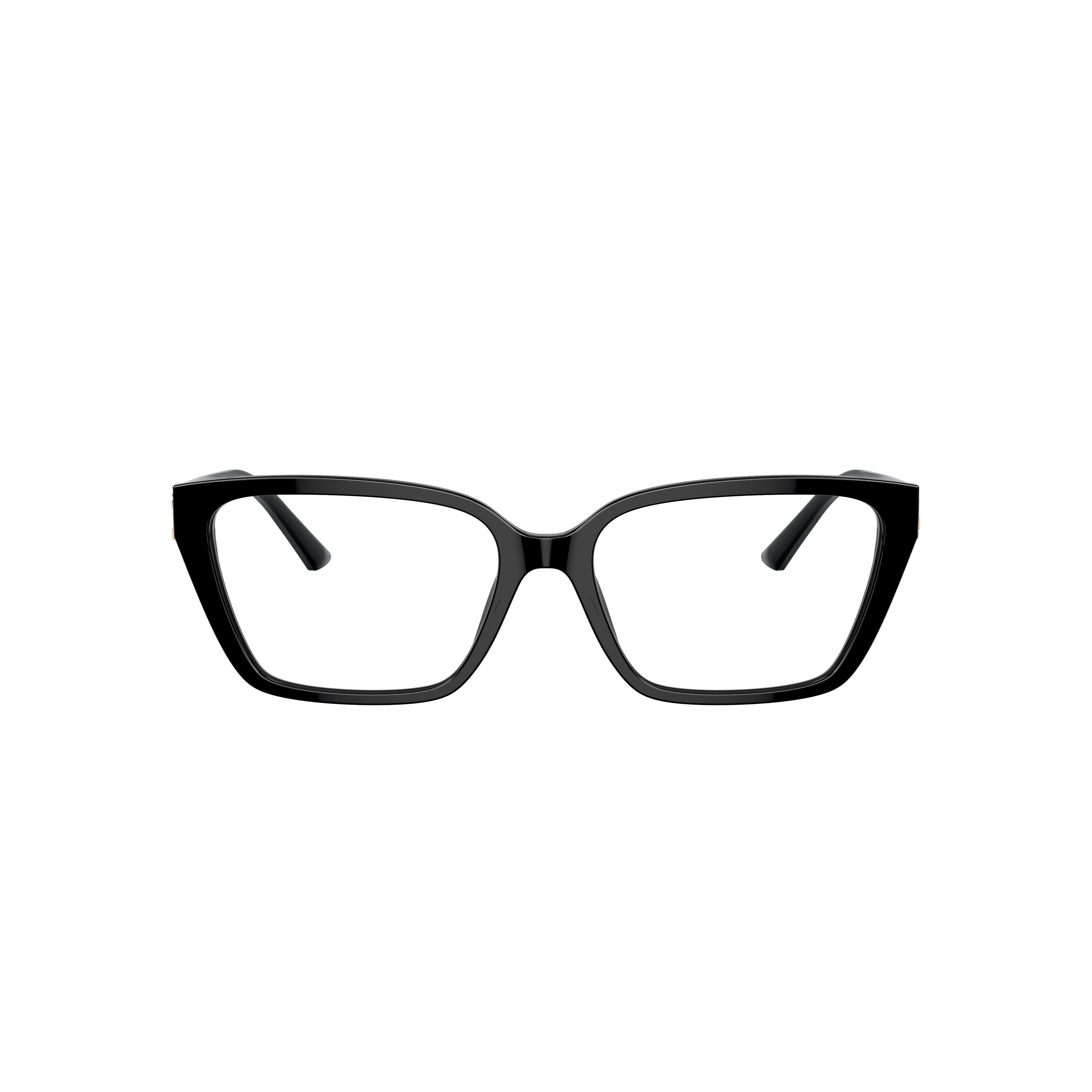 0jc3008 Rectangular Black Acetate Sunglasses