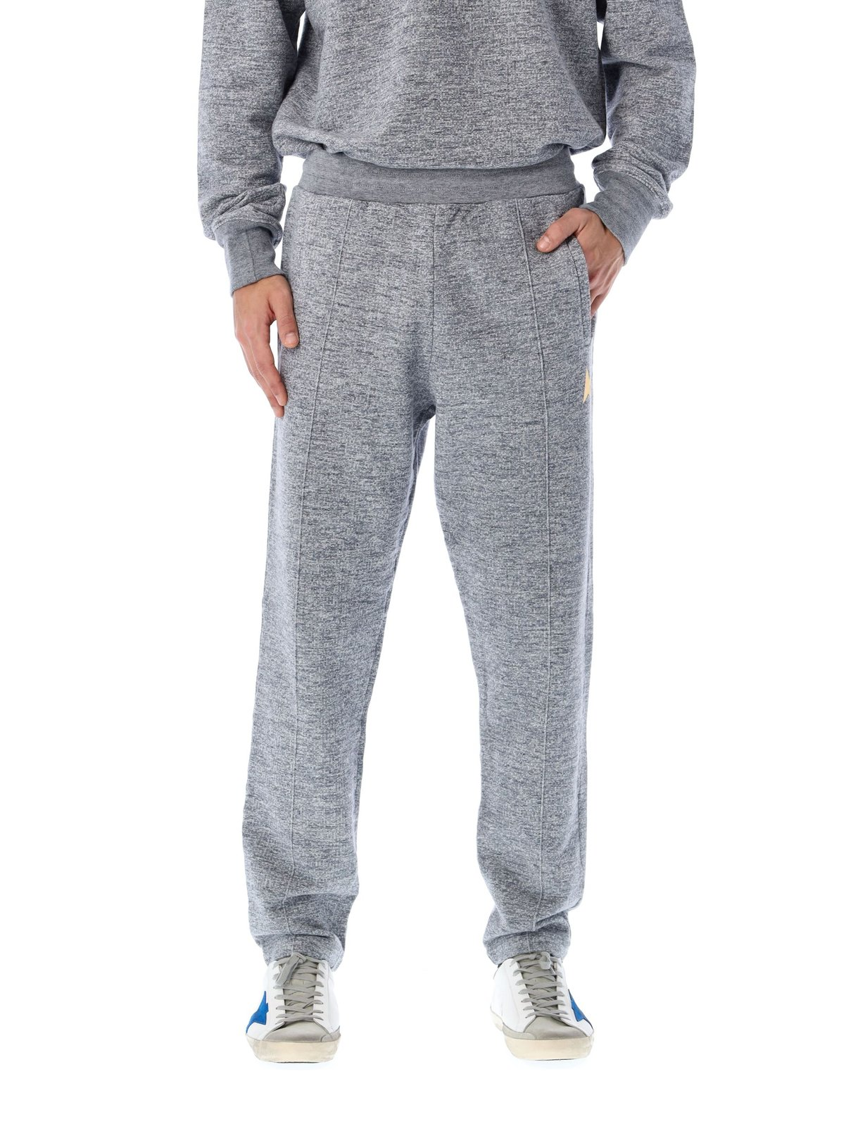 Heathered Grey Relaxed Fit Jogger Pants