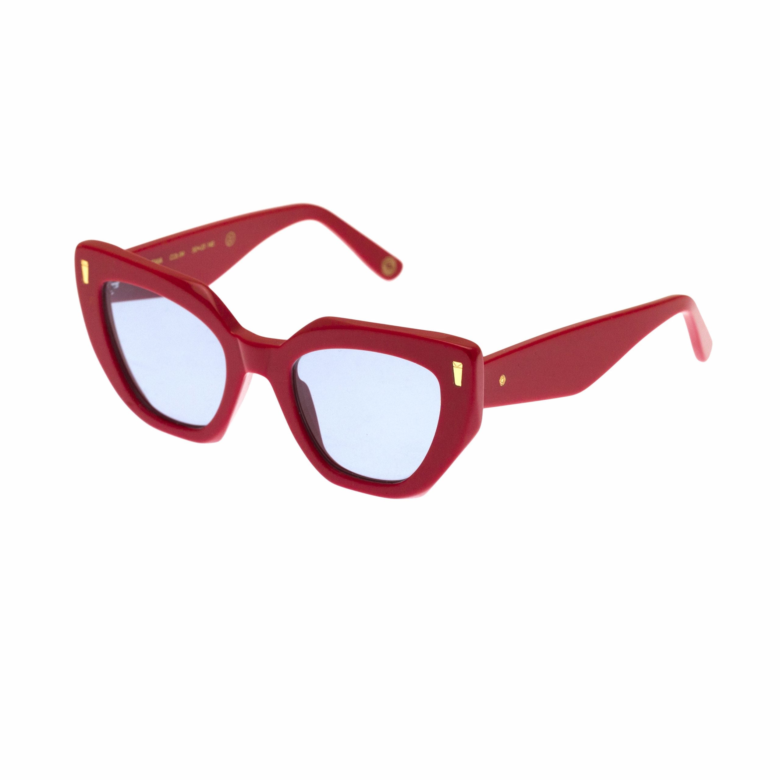 Ipanema Col 4 - Sunglasses Oversized Cat-Eye Sunglasses with Gold Accents