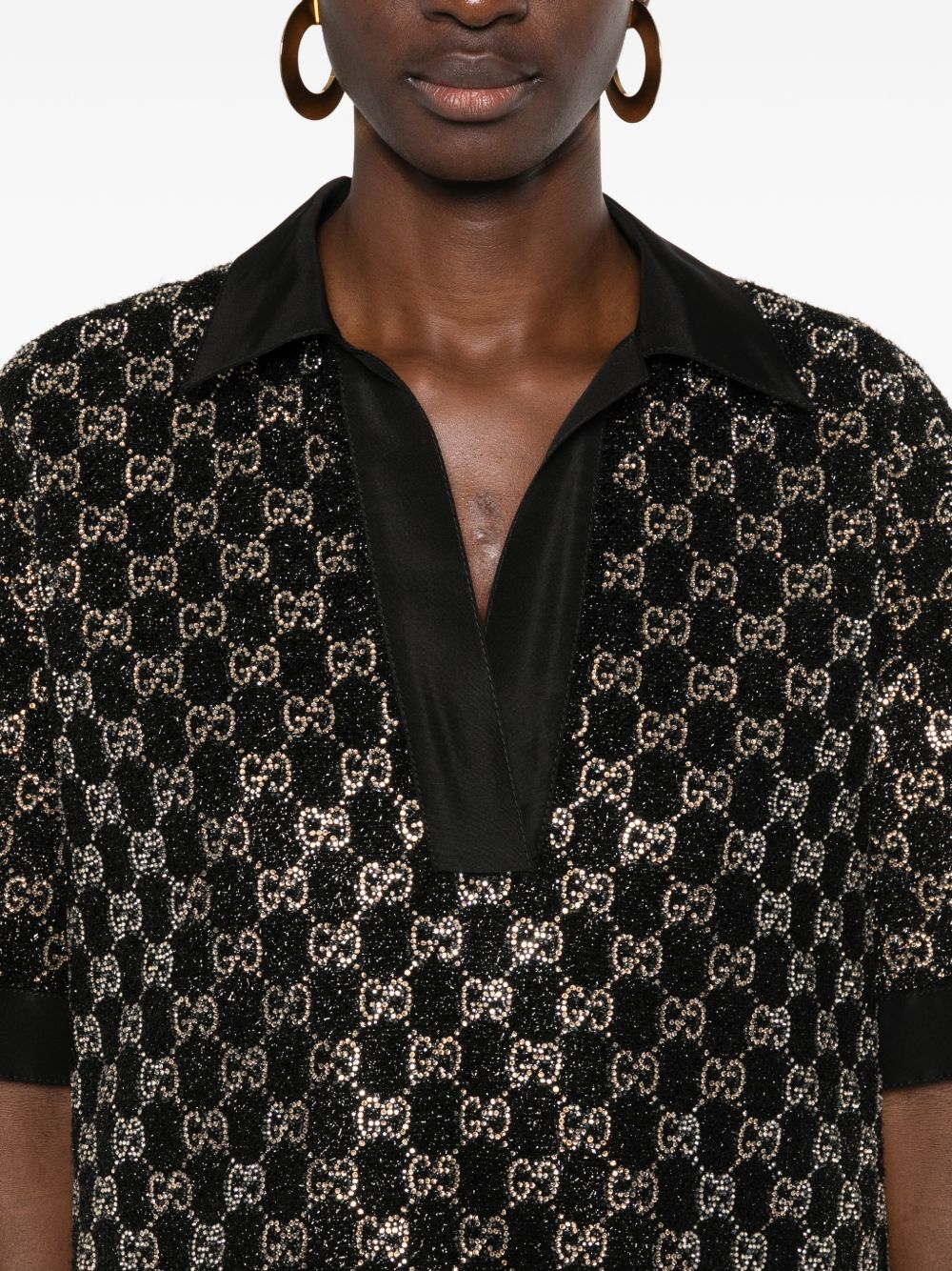 Cropped Top With Boxy Silhouette