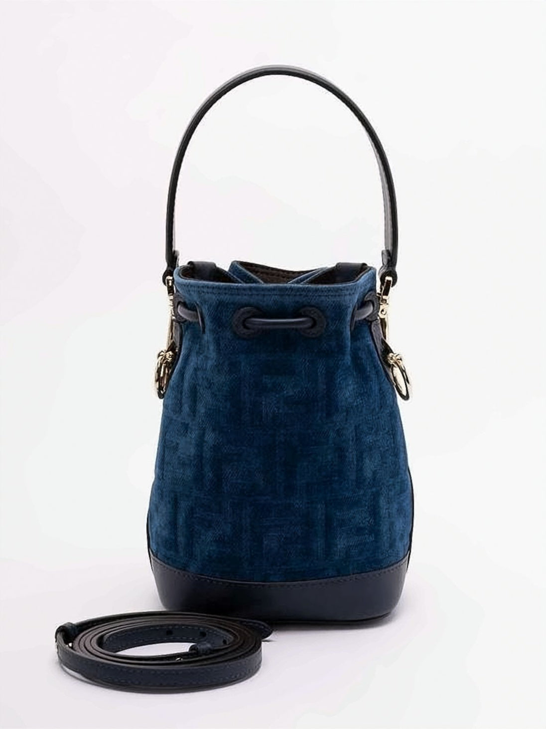 Compact Bucket-Style Shoulder Bag