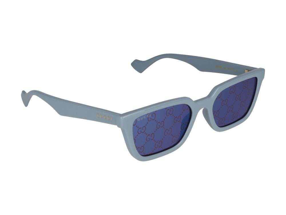 Sunglasses Gucci GG1539S 003 light blue light blue violet 55/19/145