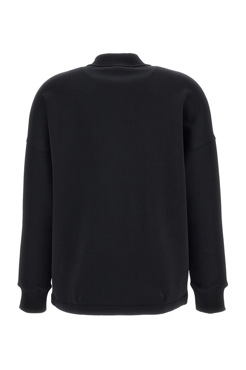 Bomber-Style Jacket With Ribbed Details And Zip Closure