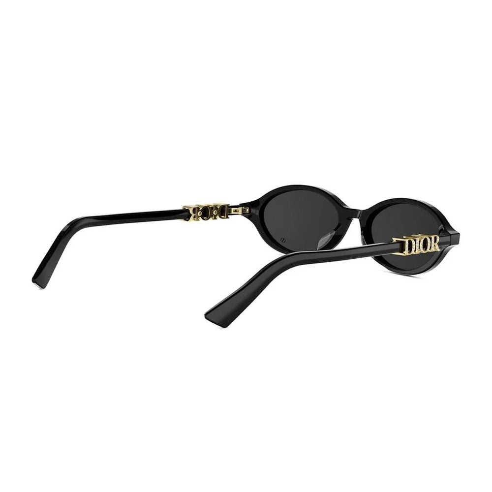 Treasure R1I Oval-Silhouette Black Acetate Diortreasure R1I Sunglasses