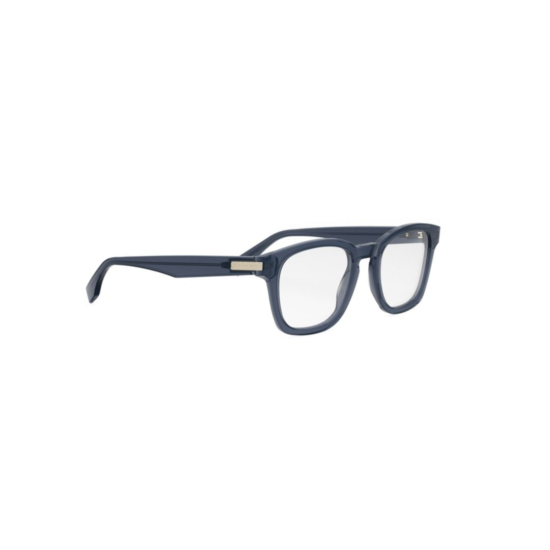 Fe50097i Bold Square Acetate Eyeglasses