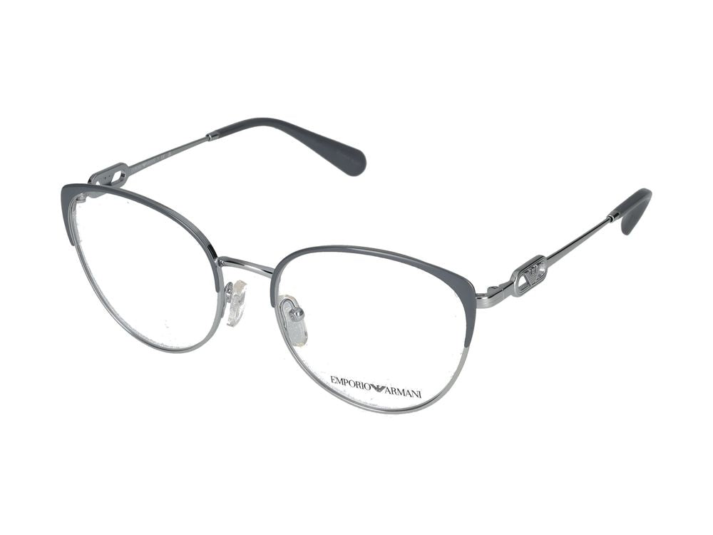 Eyeglasses Emporio Armani 0EA1150 3370 Argento lucido/Grigio 53/18/140