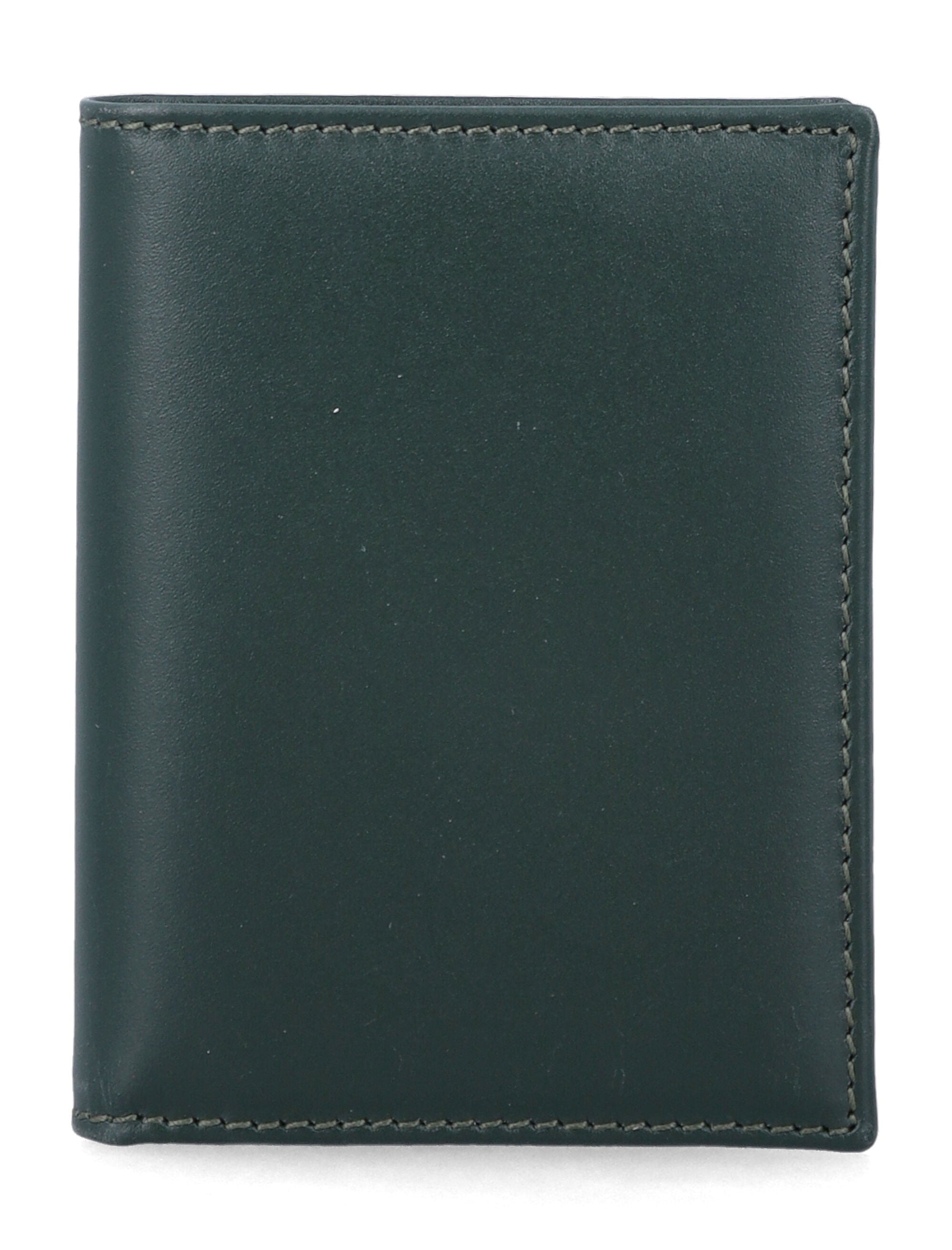 Refined Bi-Fold Cardholder in Smooth Leather