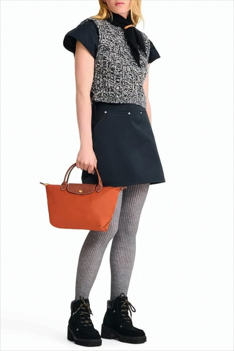 Trapezoidal Orange Tote Bag