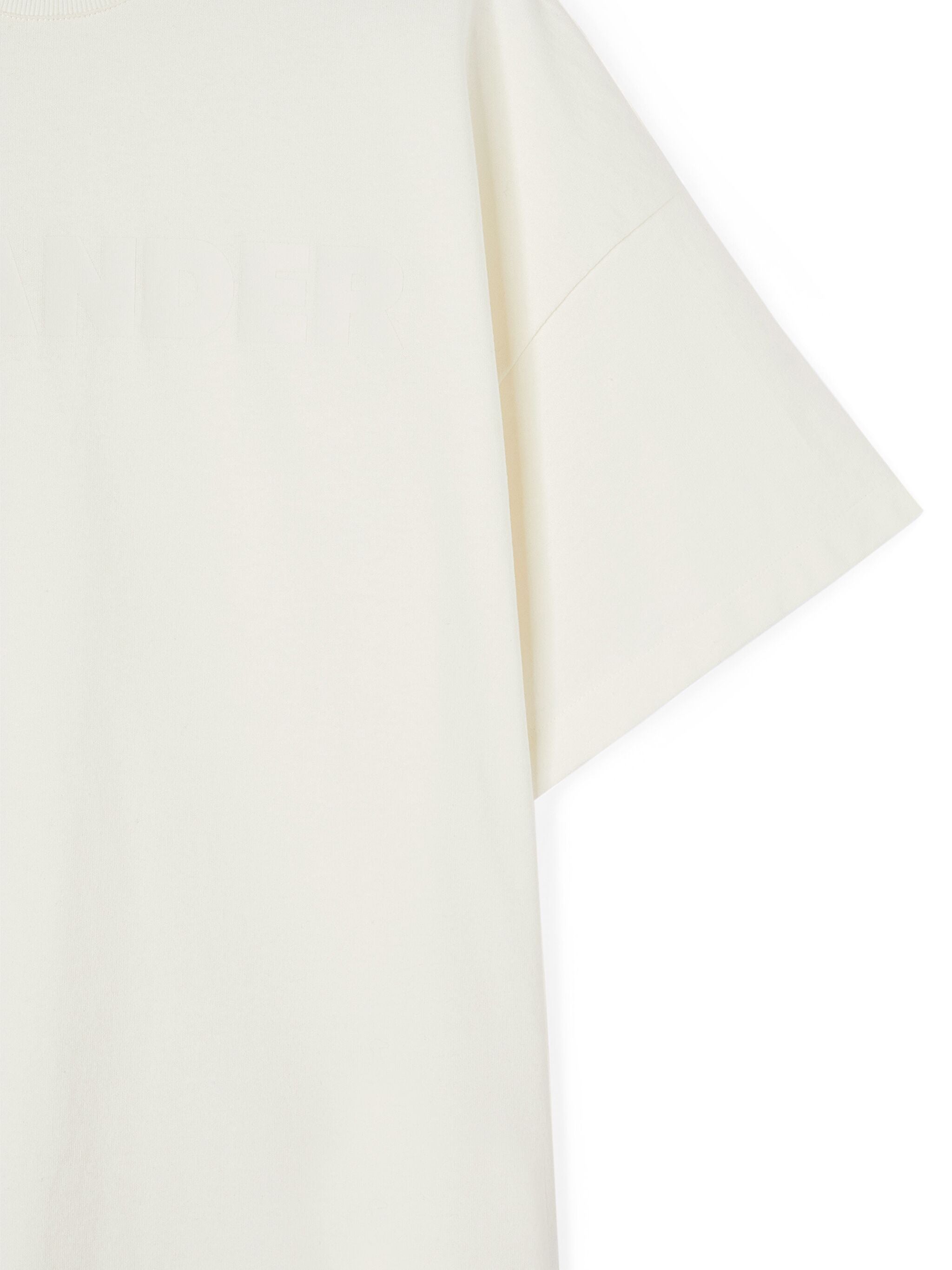 White Oversized Cotton Jersey T-Shirt