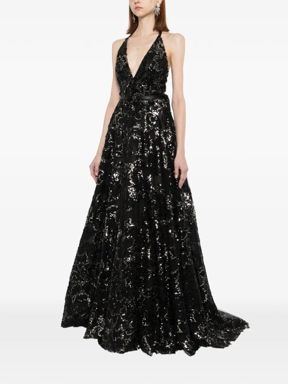 Embroidered Long Dress