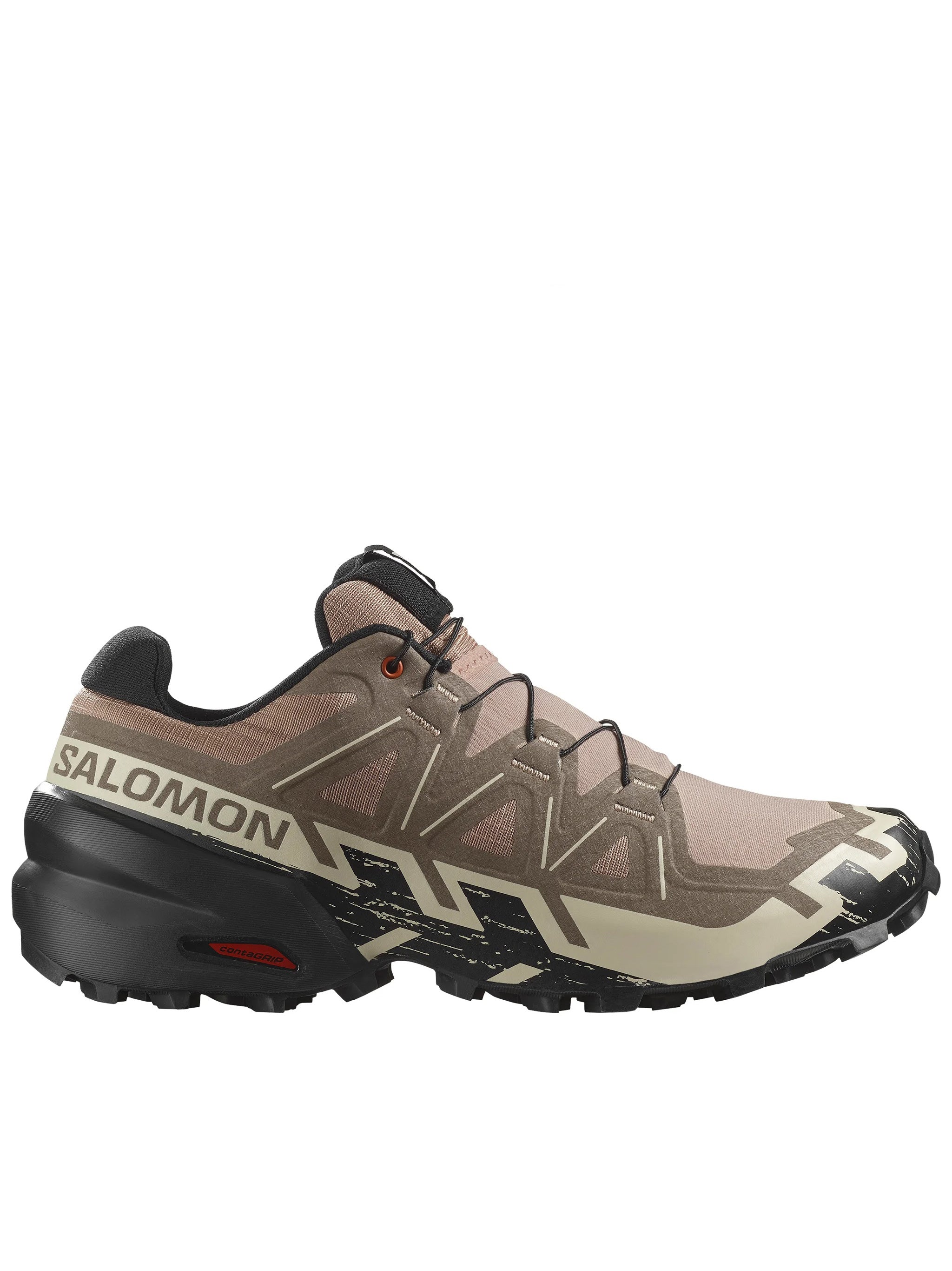 Brown Speedcross 6 Trail Running Shoes