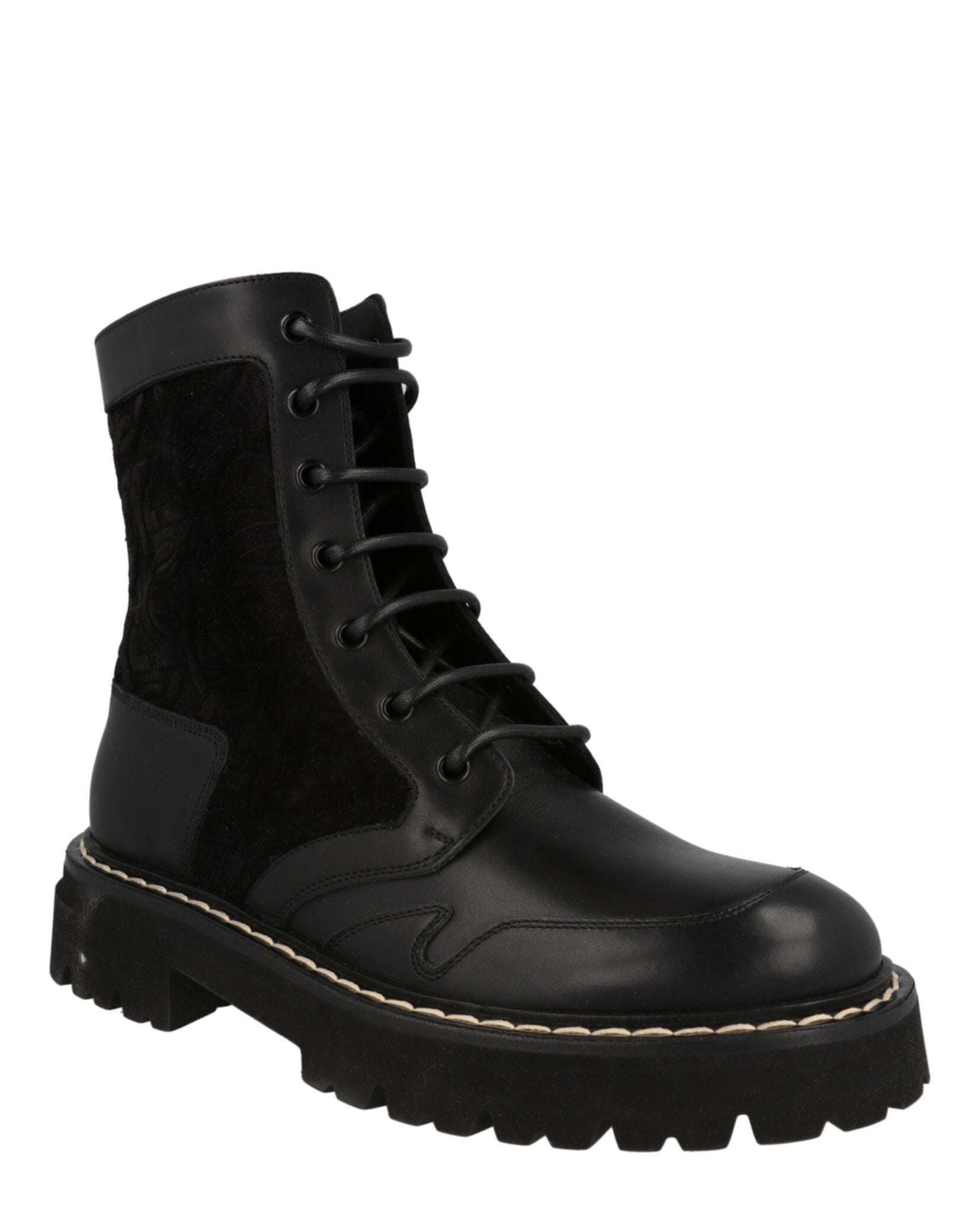Ankle-Length Combat Boots