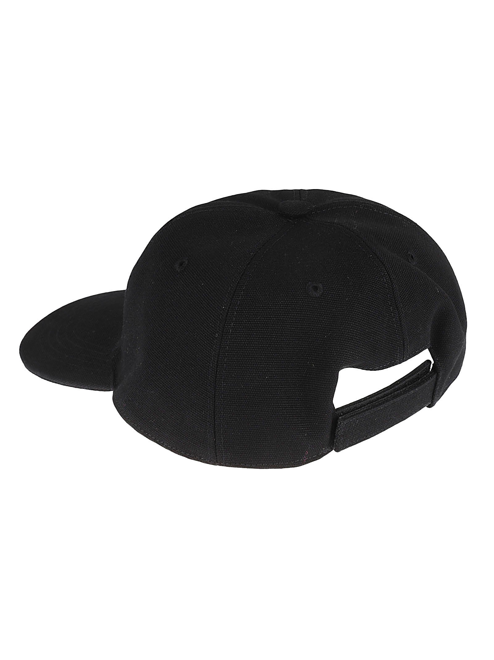 Classic Black Cotton Blend Baseball Cap