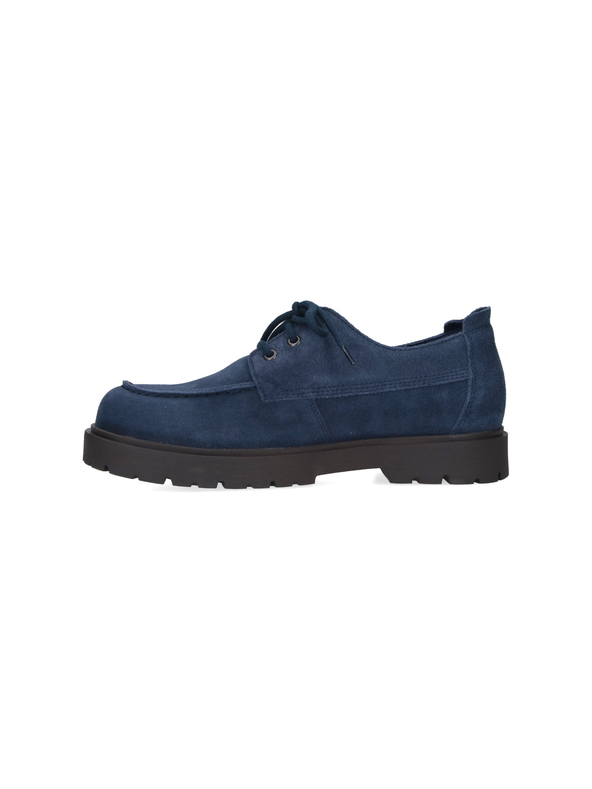 "Highwood Moc Lace Low" Derby Shoes – Blue