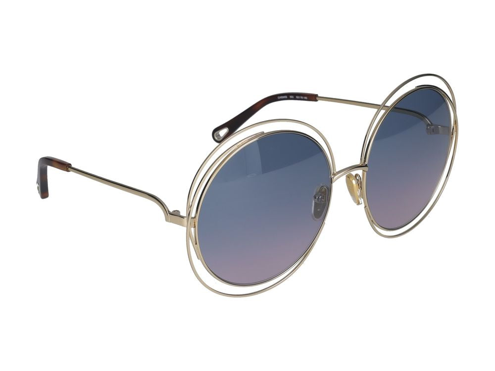 Sunglasses Chloé CH0045S 003 gold gold blue 62/18/140