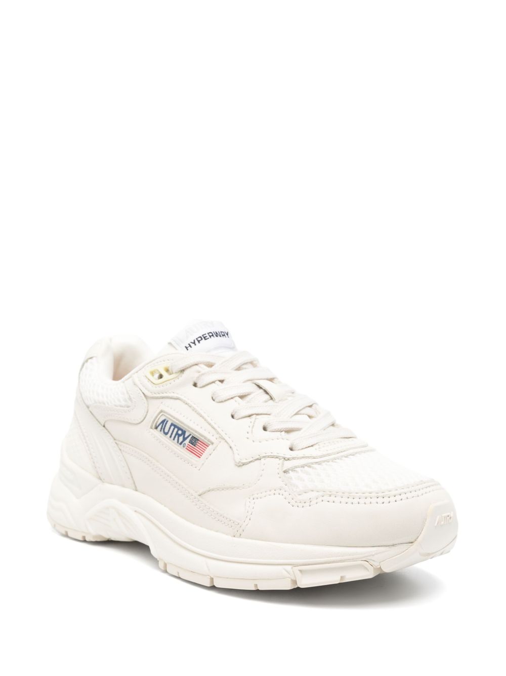 Rubber Sole Sneakers with Appliqué Logo