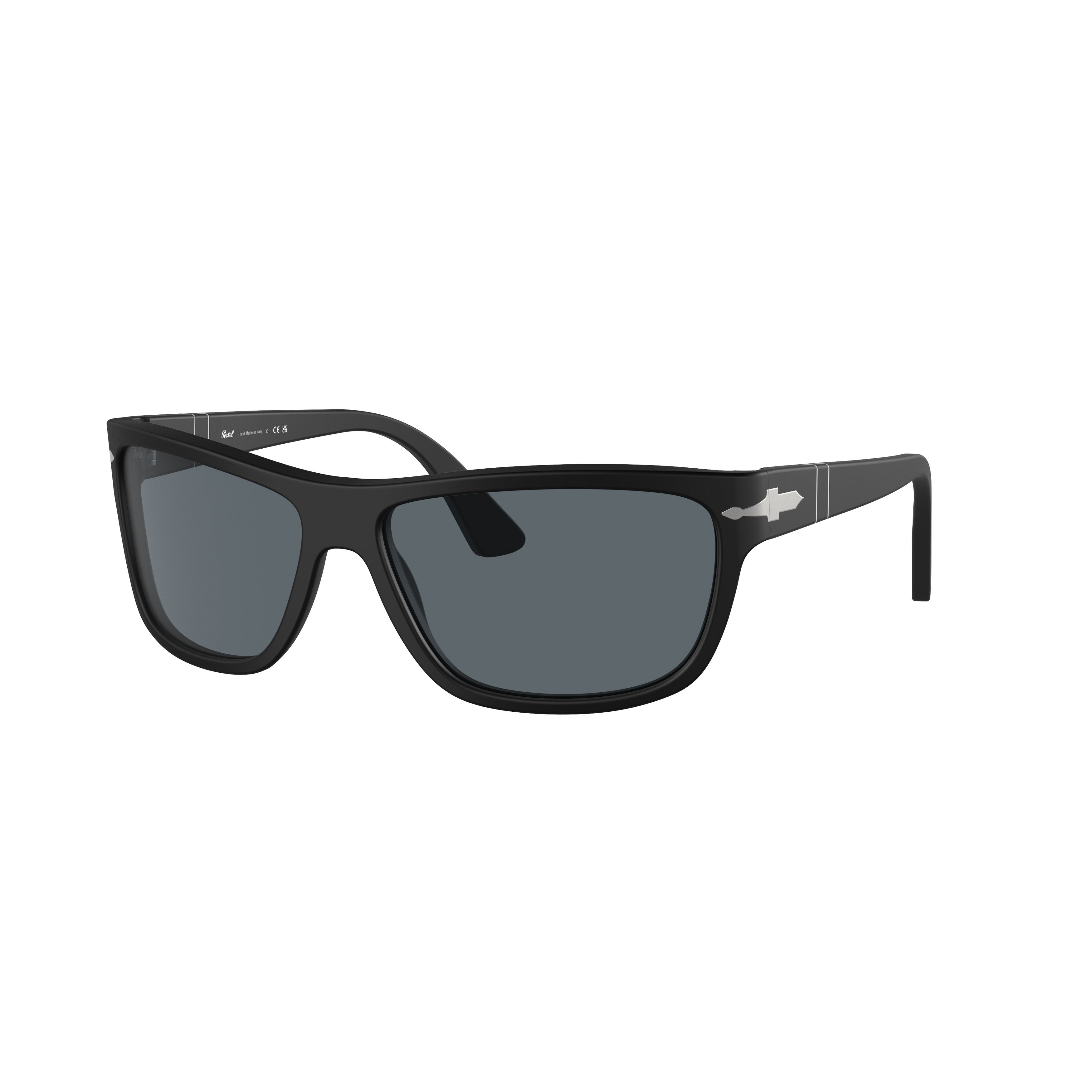 0po3342s Rectangular Acetate Sunglasses with Silver Arrow Detail