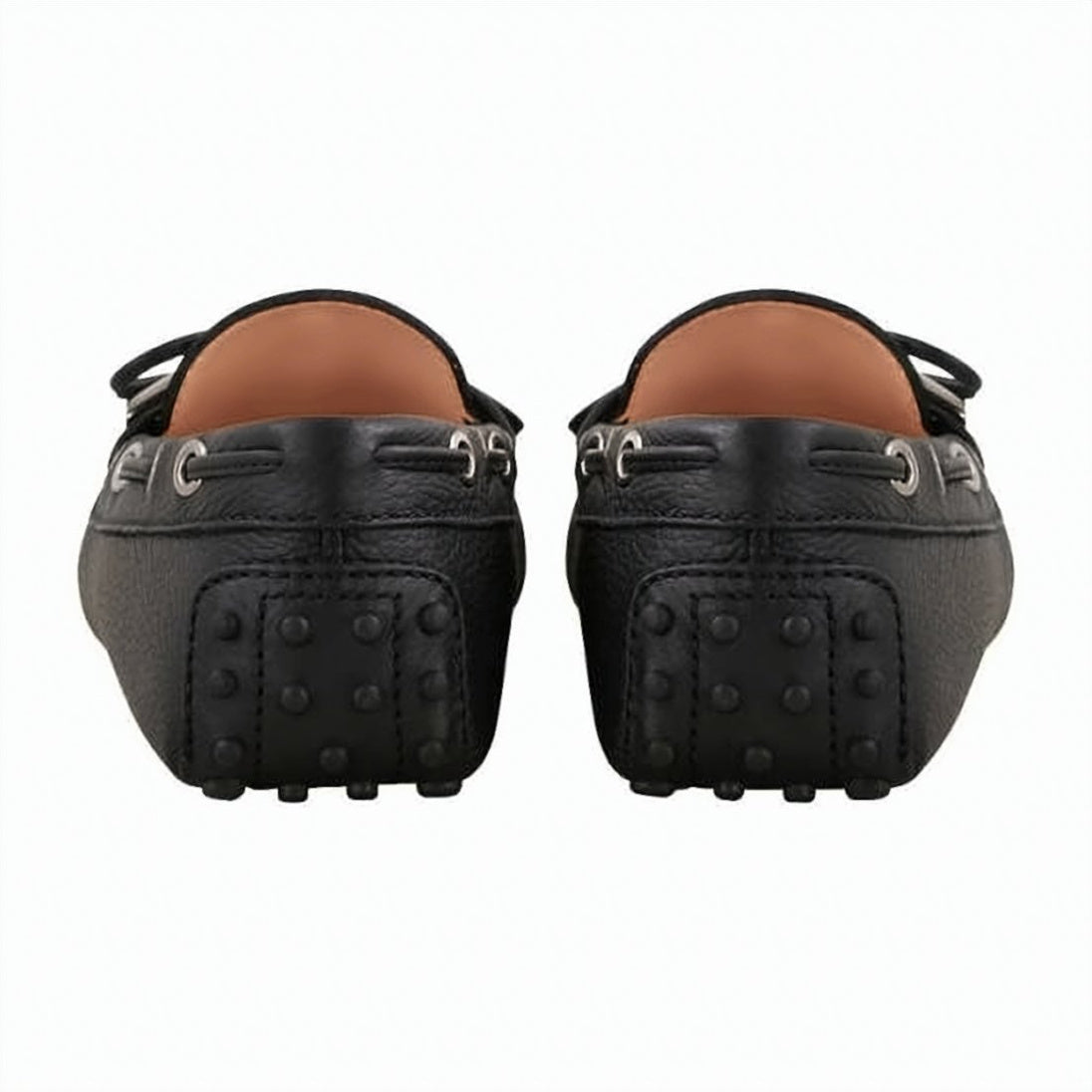 Pebbled Leather Loafers