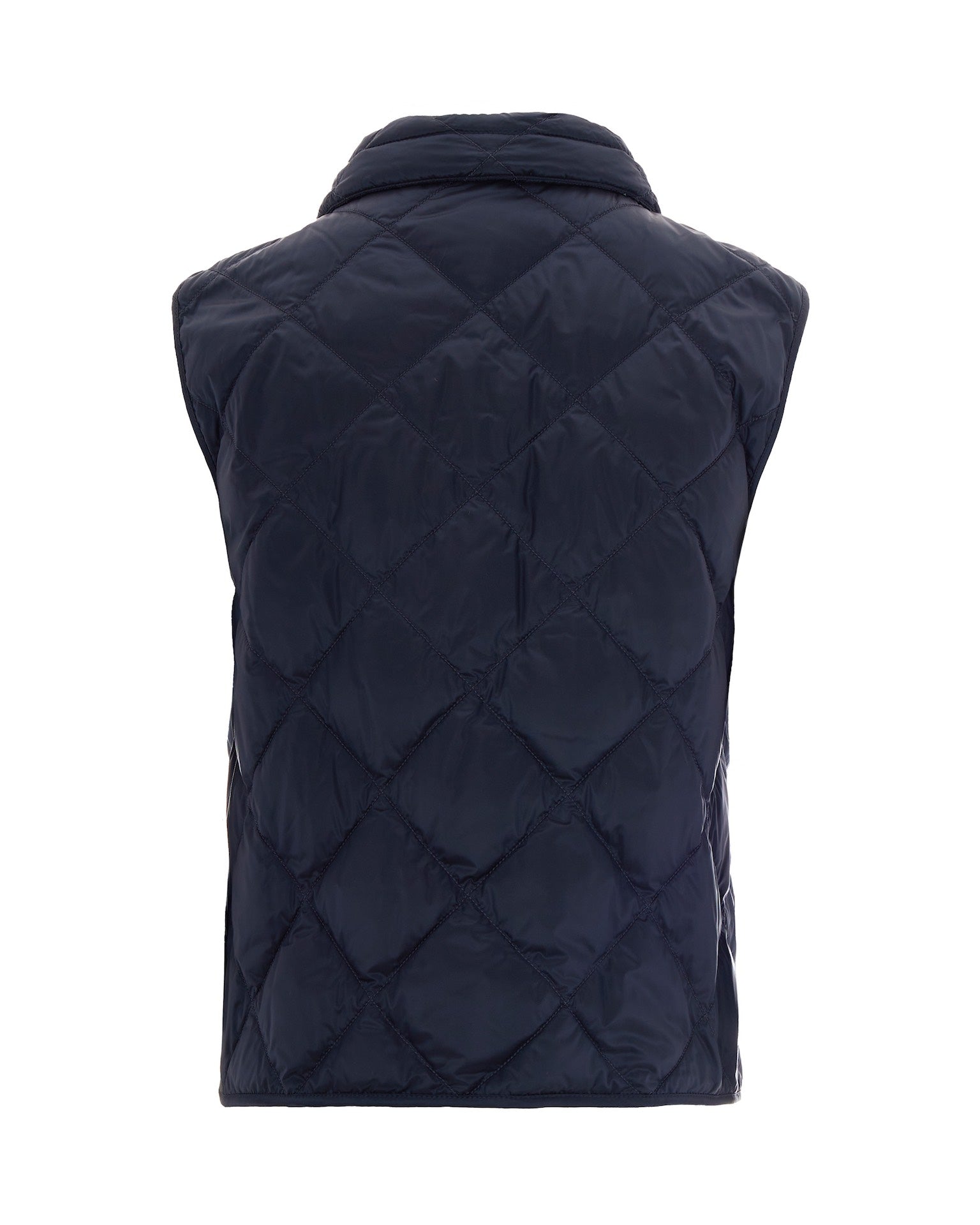 Night Blue Quilted Gilet