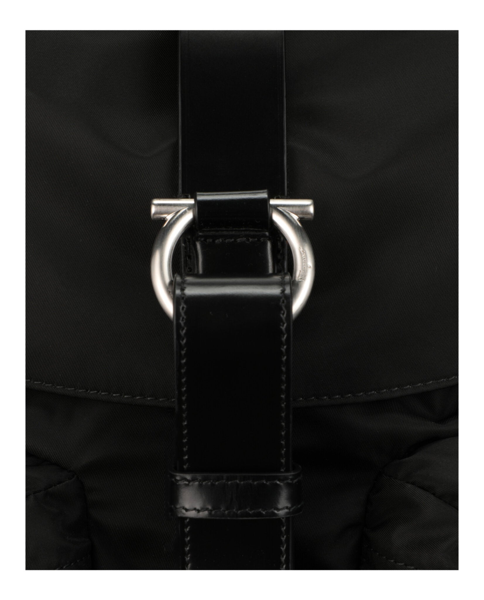 Nylon Gancini Technical Backpack