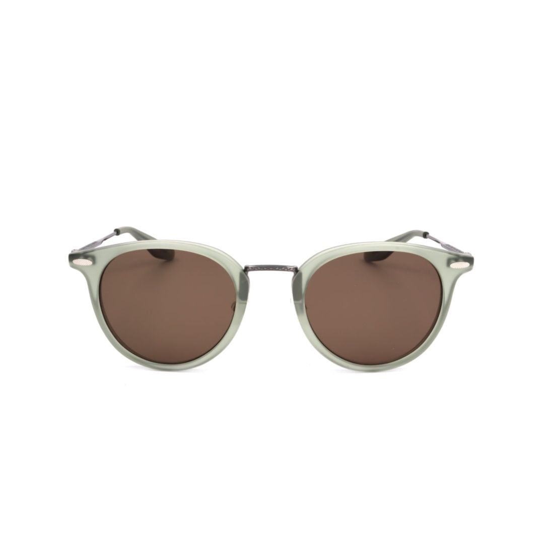 Bp0009 481fr Round Sunglasses with Translucent Green Frame