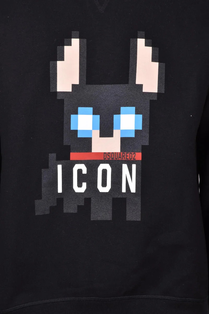 Cotton Hoodie - Black
