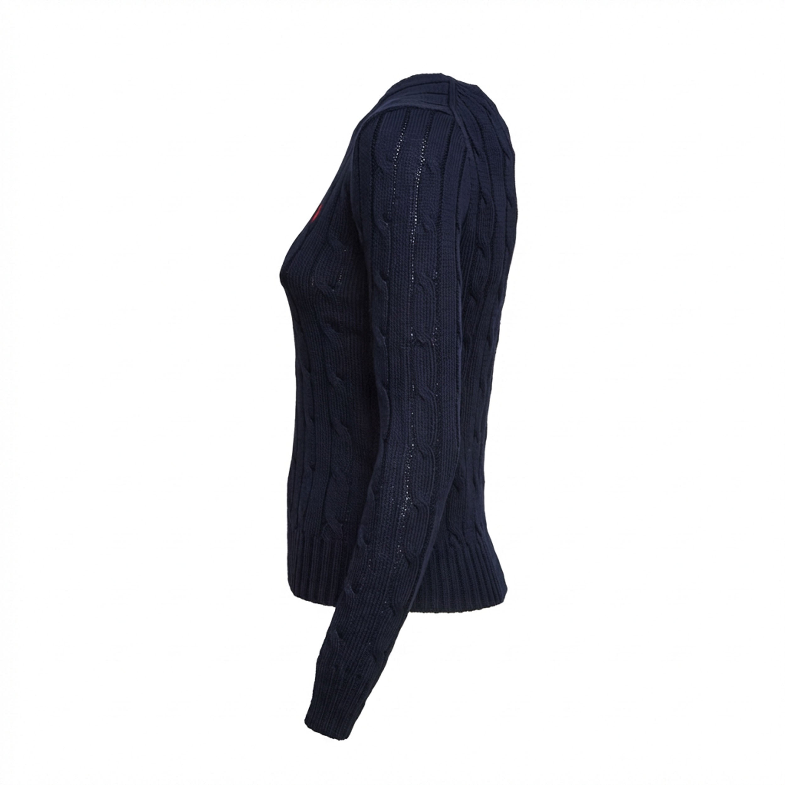 Pima Cotton Cable-Knit Sweater