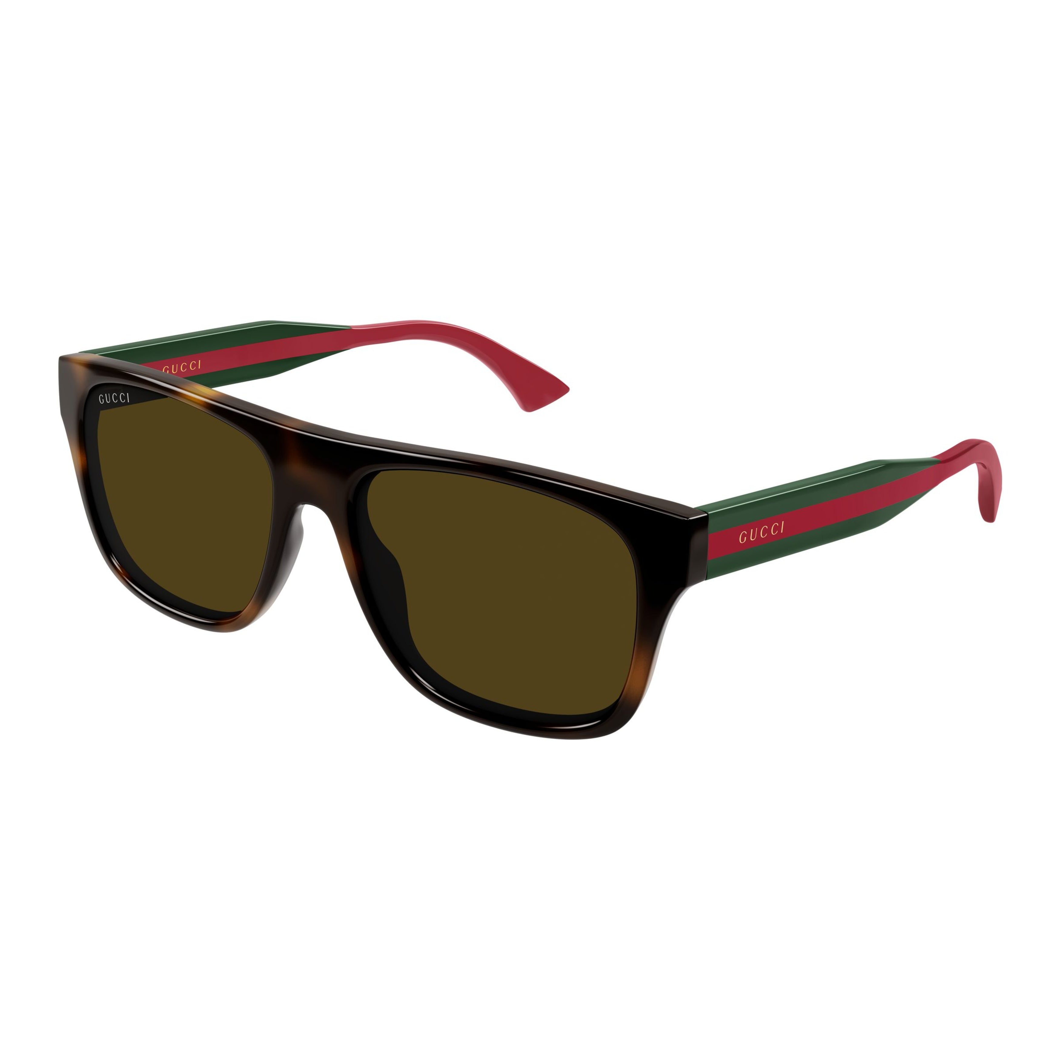 Gg2119s Rectangular Tortoiseshell Sunglasses