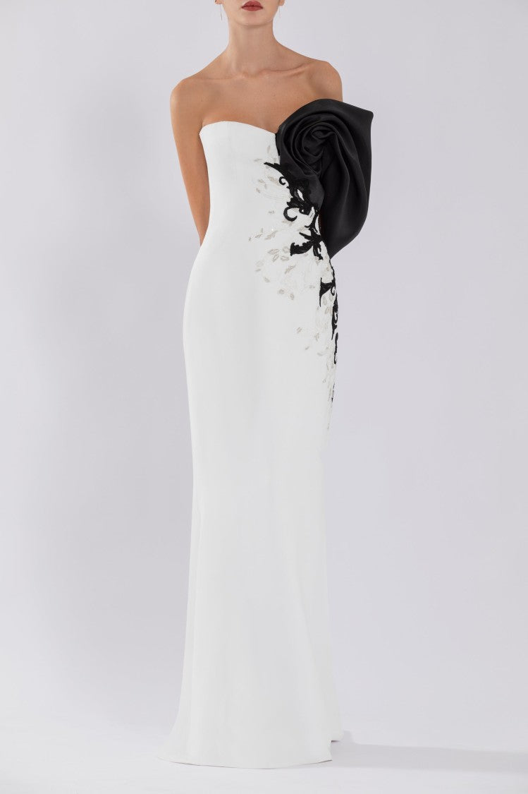 Crepe Straight Fit Dress