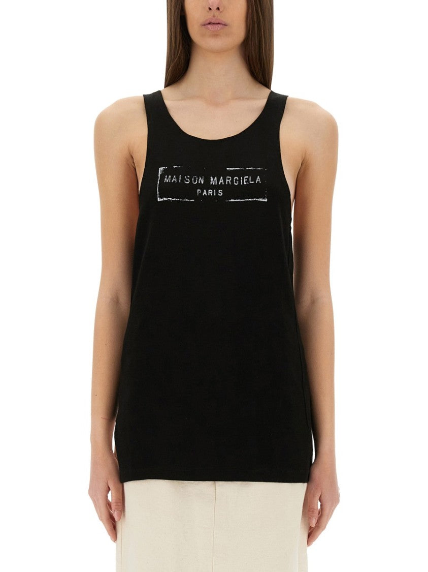 Logo Print Tank Top