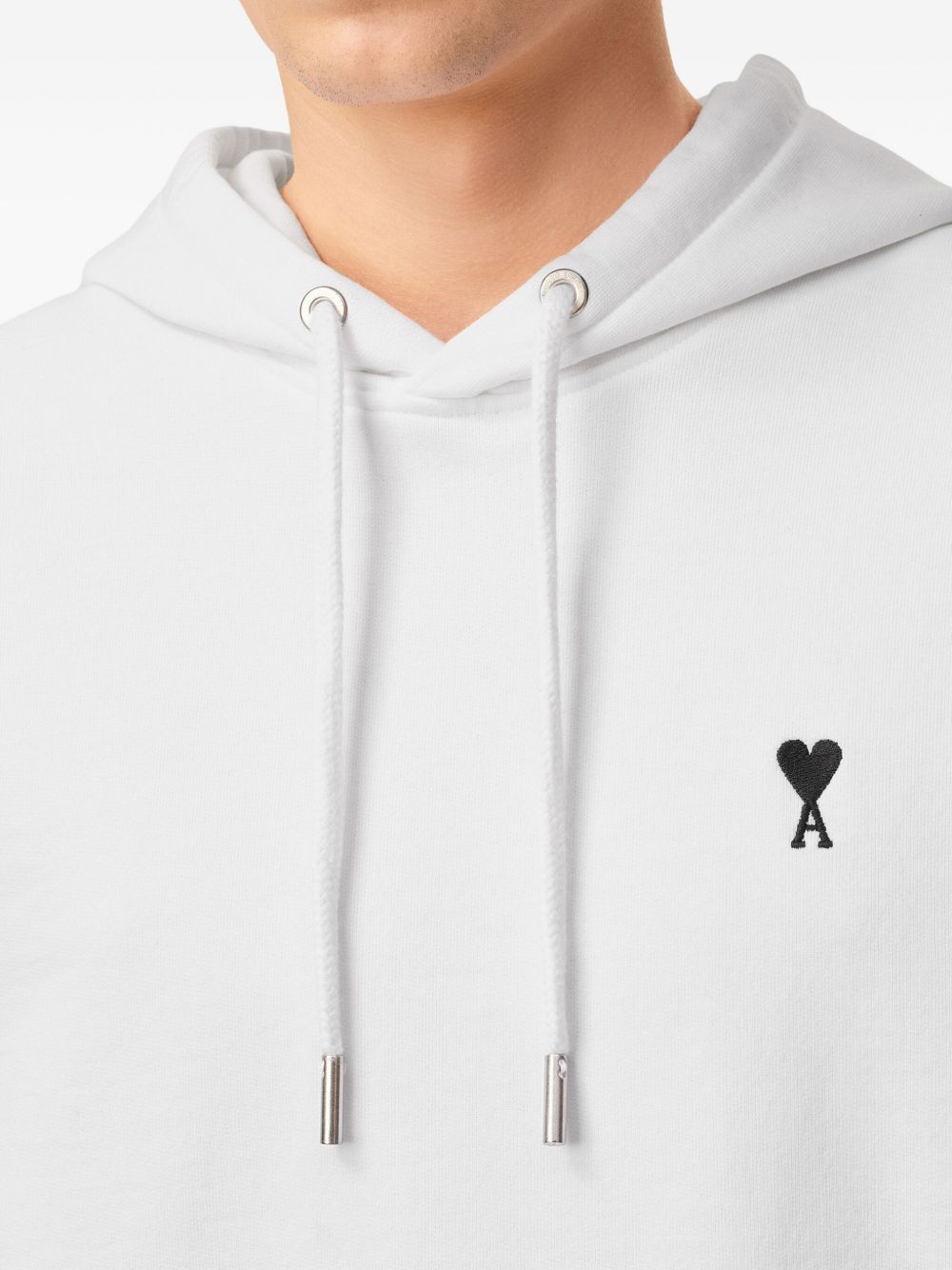 Minimalist White Hoodie