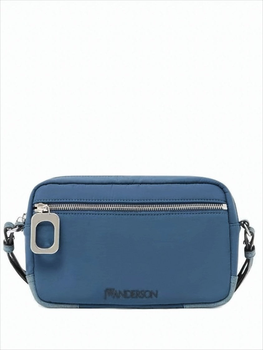 Compact Rectangular Crossbody Bag with Distinctive Zipper Pull