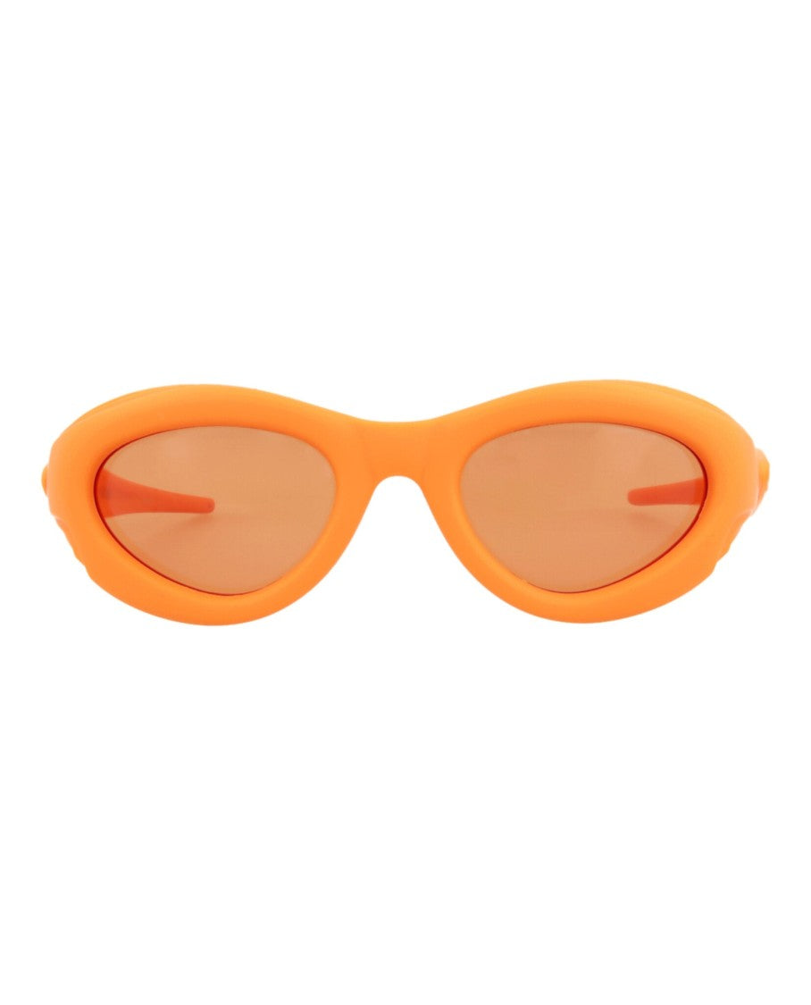 Round/Oval-Frame Injection Sunglasses