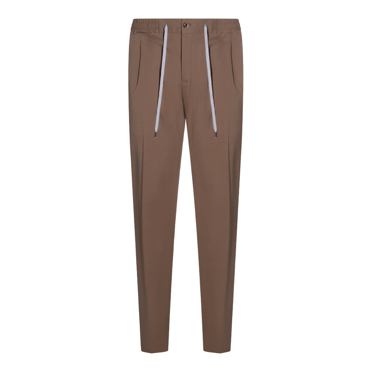 Sand Trousers With Classic Straight-Leg Cut