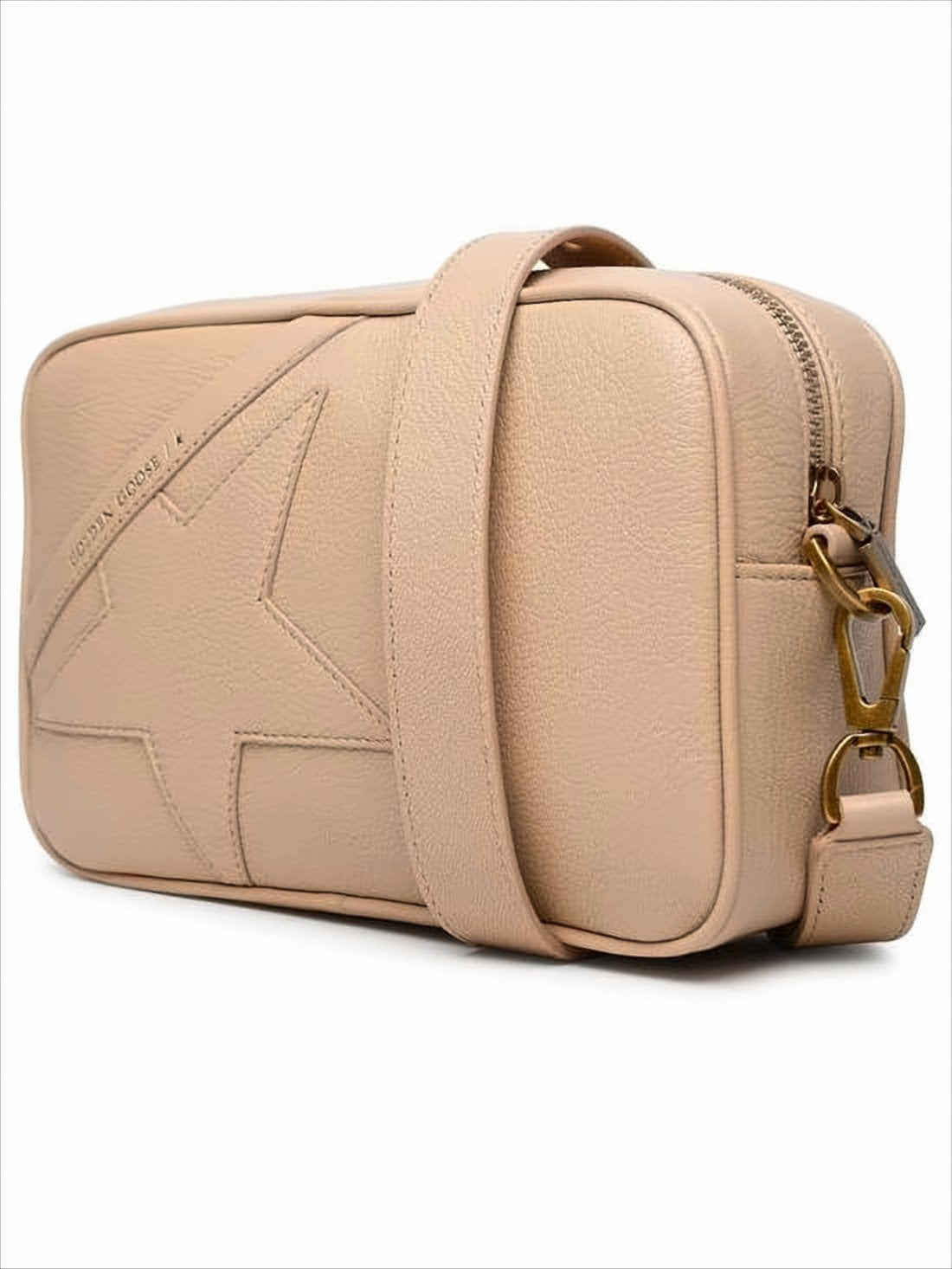 Textured Goat Leather Shoulder Bag