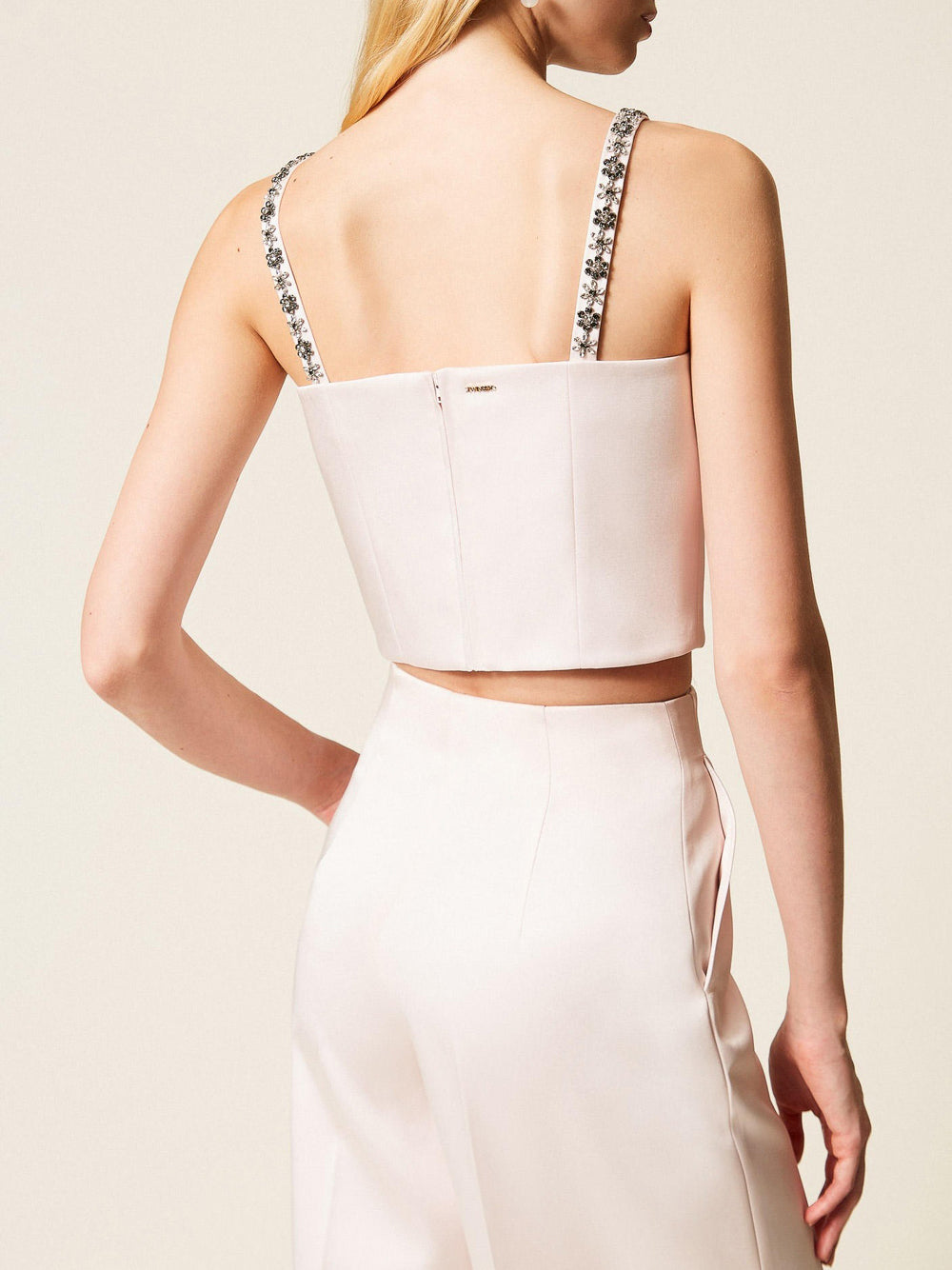 Sandy Pink Cropped Top