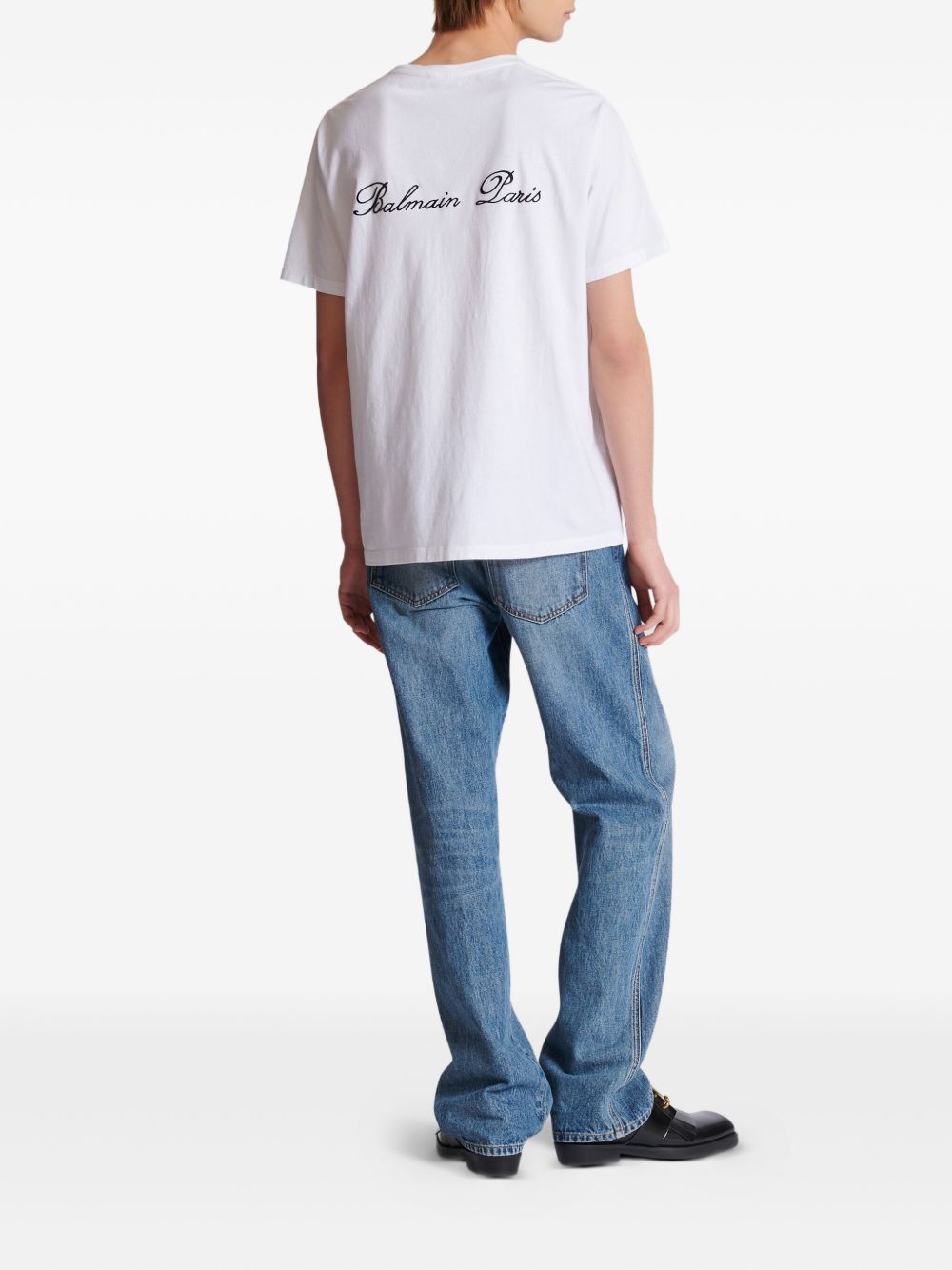 Relaxed-Fit White T-Shirt