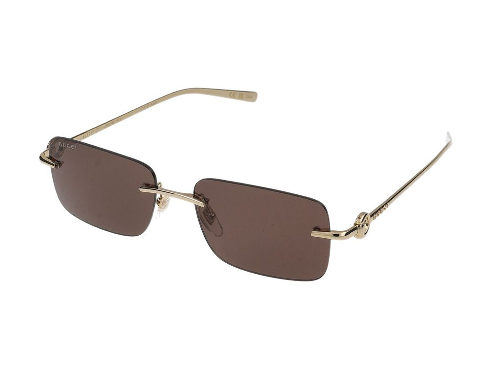 Sunglasses Gucci GG1703S 004 gold gold brown 55/17/140