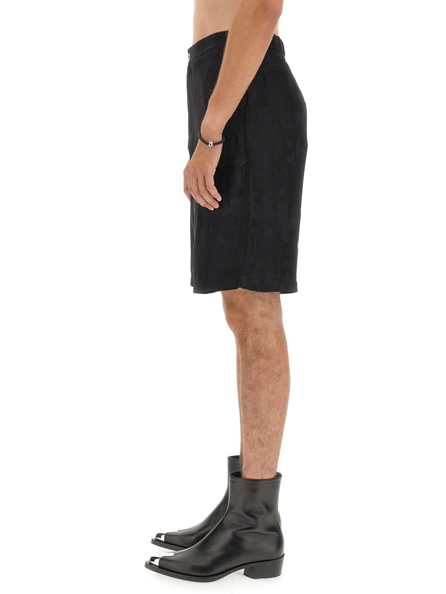 Viscose Bermuda Shorts
