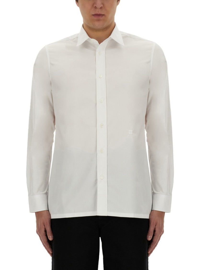 Tailored White Cotton Shirt