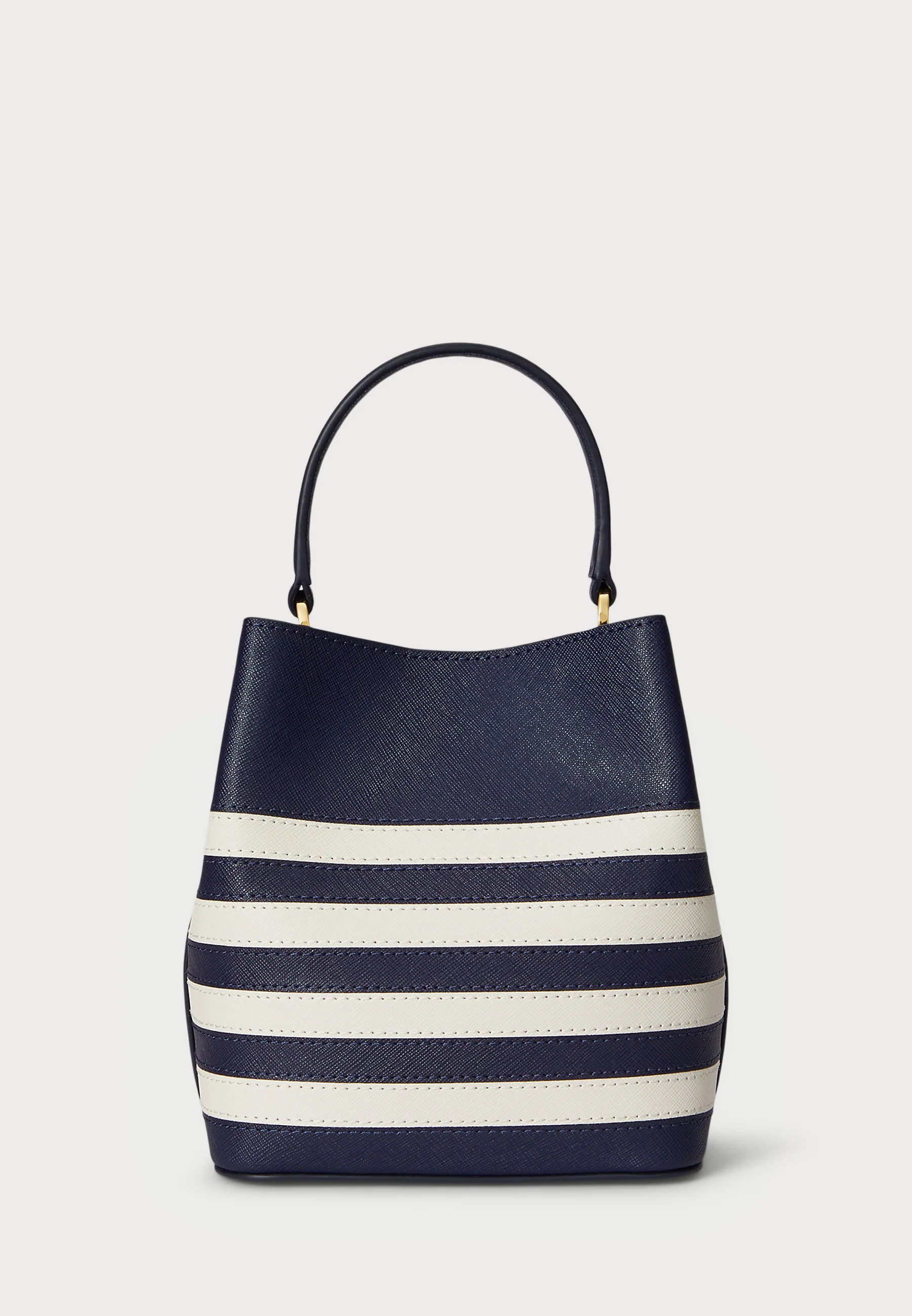 Navy Blue Reese Small Silk Bag