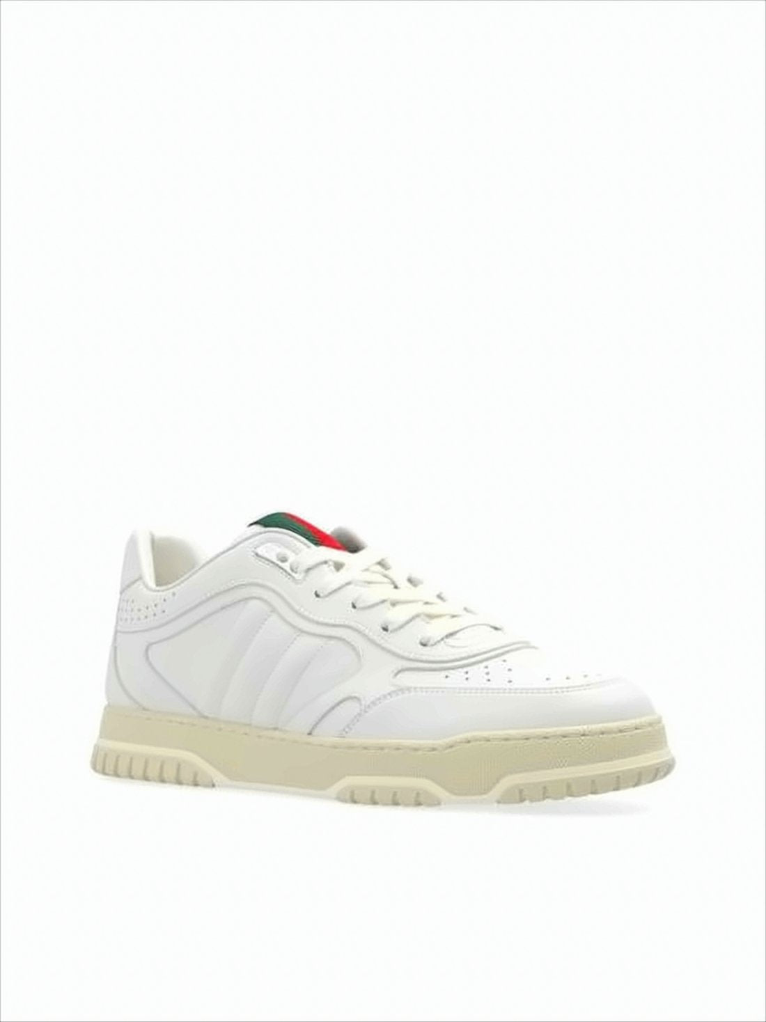 Low-Top Sneakers with Striped Fabric Detail
