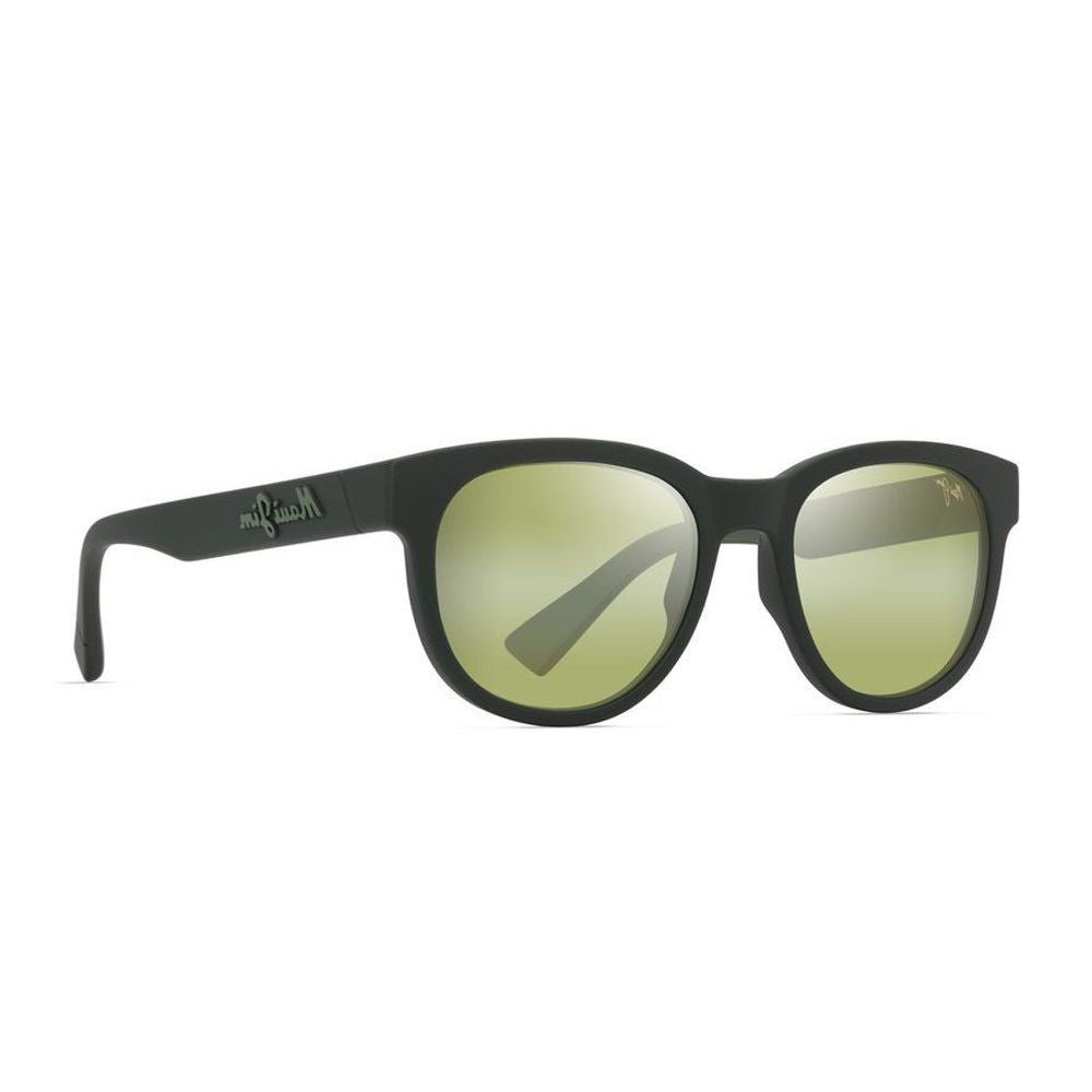 Maoli Matte Dark Green Sunglasses