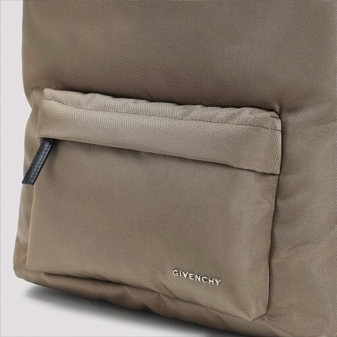 Sleek Polyamide Backpack with Rounded Top