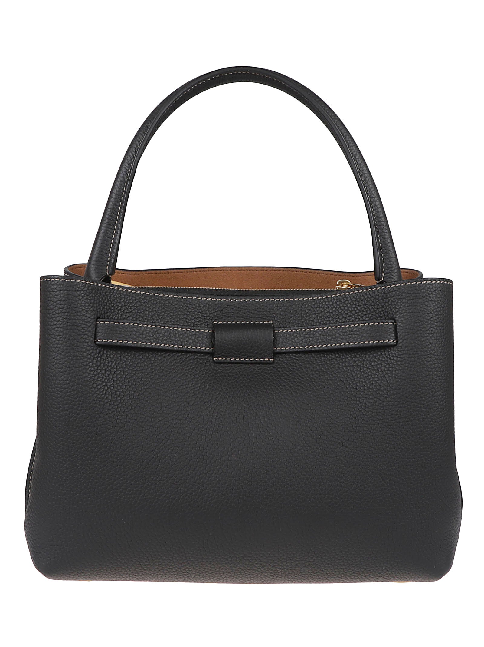 Structured Black Handbag