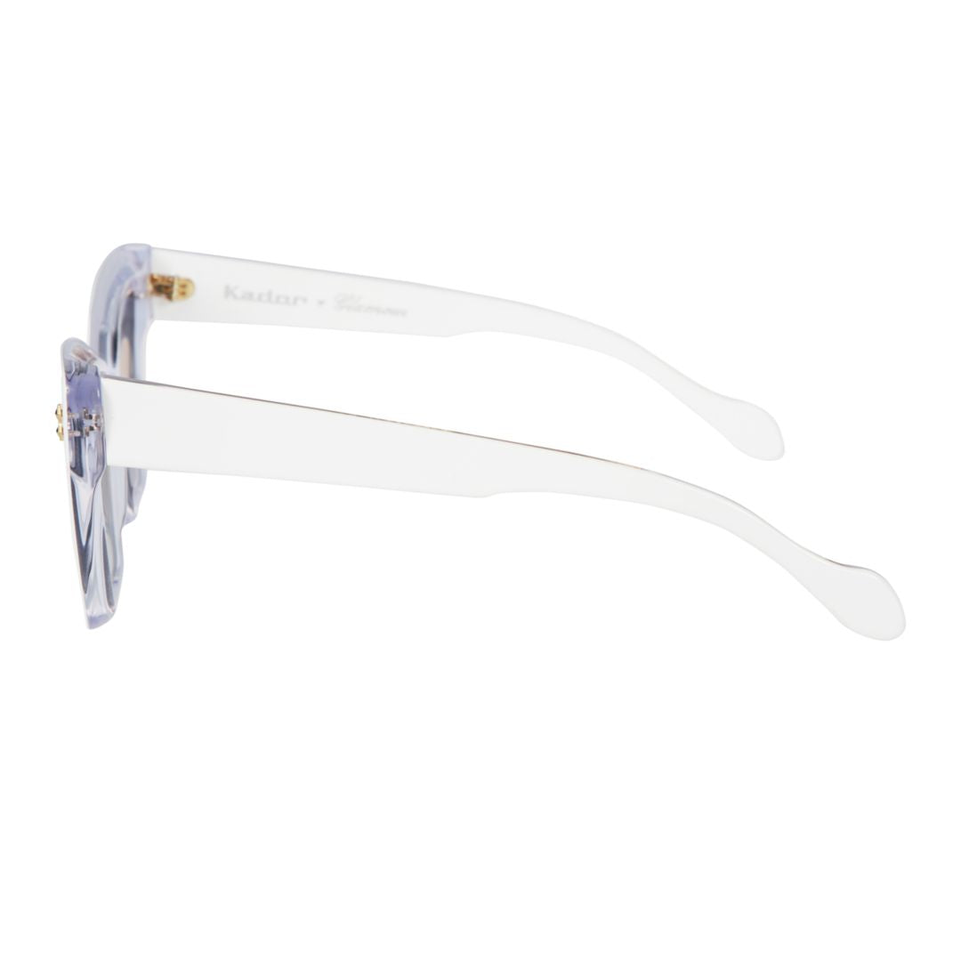 Vanessa Glamour Oversized Square Frame Sunglasses with Gradient Lenses