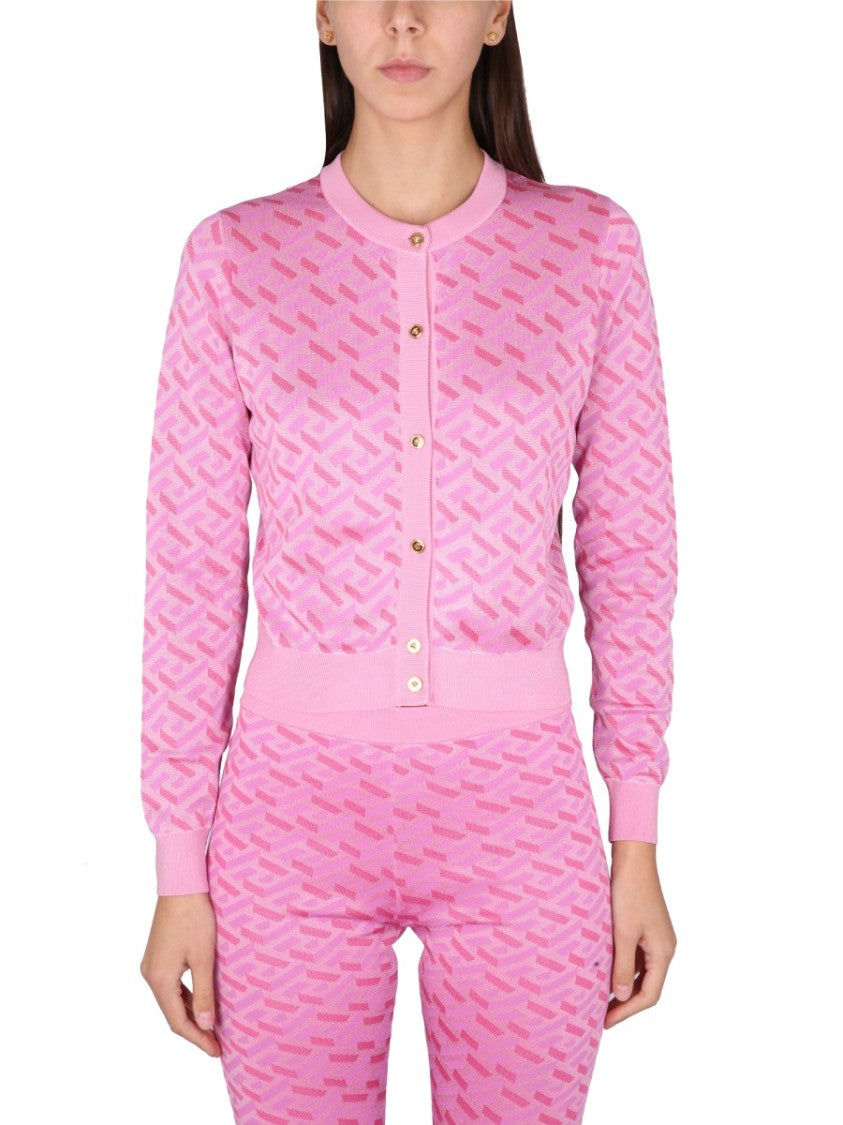 Jacquard Cardigan La Greca