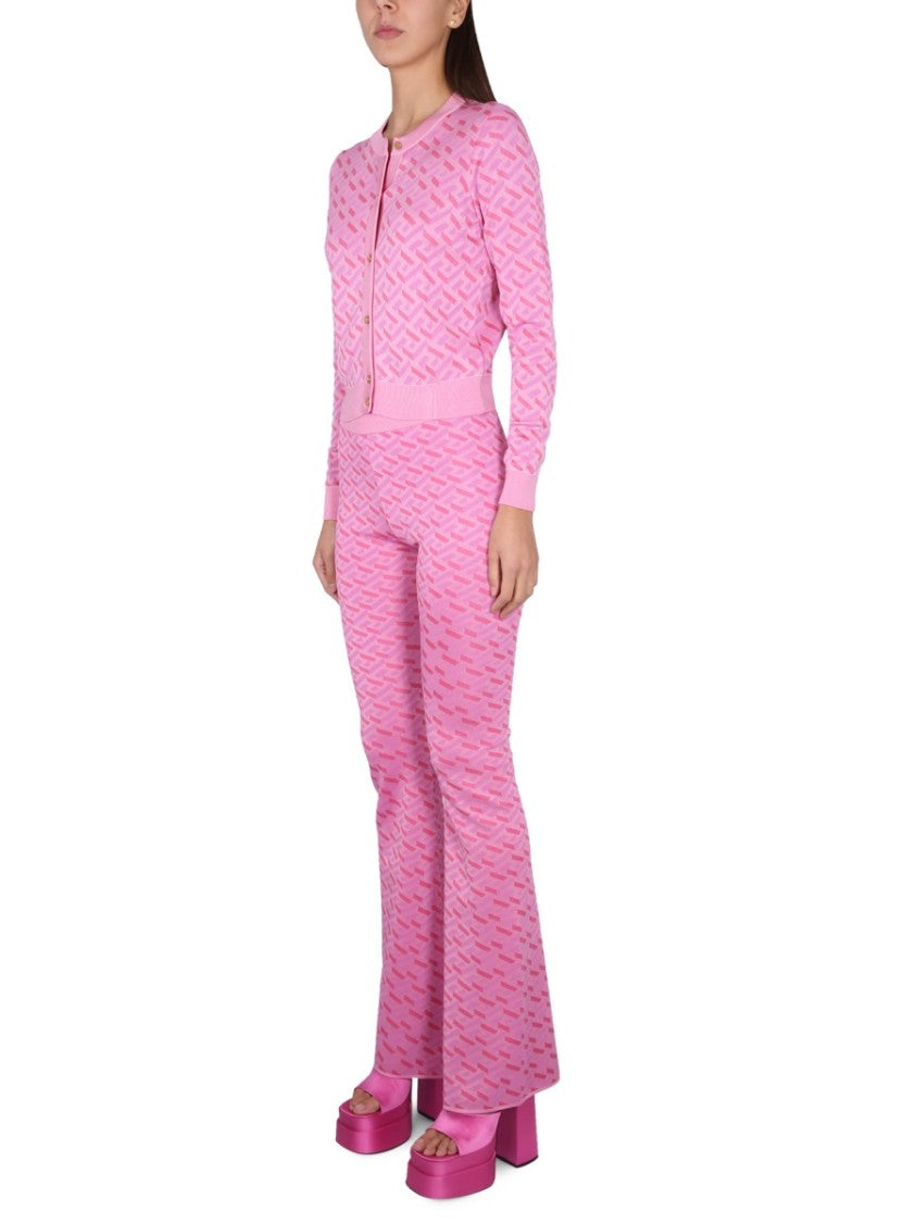Jacquard Cardigan La Greca