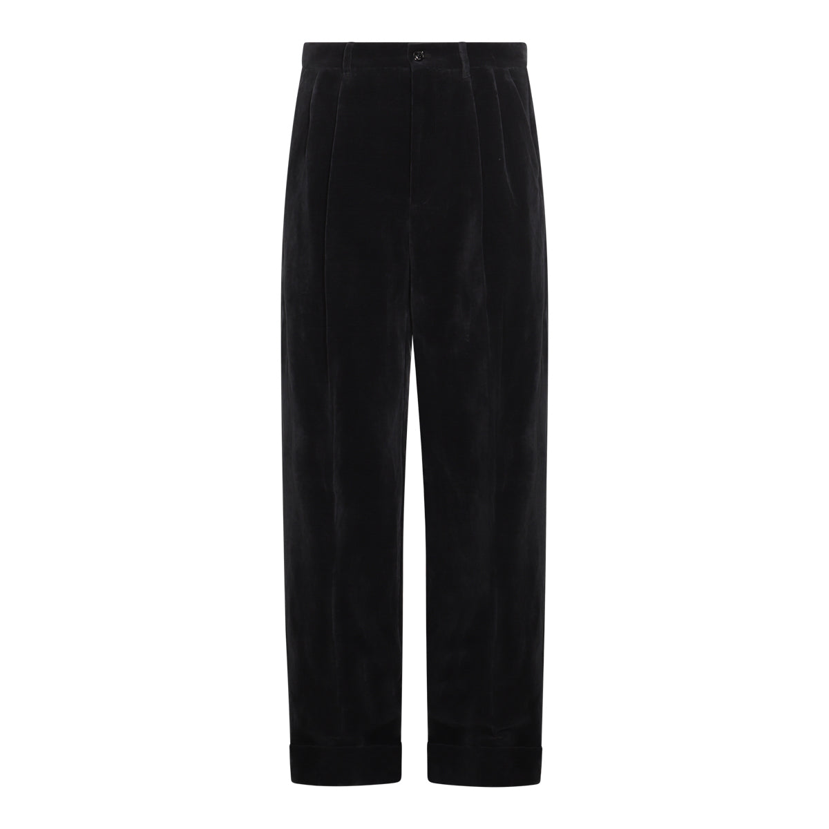 Dark Navy Velvet Pants